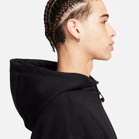 Nike ACG Therma-FIT Fleece Pullover Hoodie Black Center Logo Men X-Large NWT - Picture 5 of 6